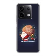 Чехол Санта Клаус для Xiaomi Redmi Note 13 (5G) – Подарки от Санты