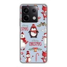 Чехол Санта Клаус для Xiaomi Redmi Note 13 (5G) – Рождественский