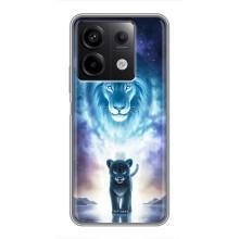 Чохол з картинкою ЛЕВ для Xiaomi Redmi Note 13 (5G) (VPrint) (Маленький лев)