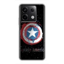 Чохол с Щітом Капітана Америки на Xiaomi Redmi Note 13 (5G) – Щит Капітана