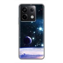 Чехол (ТПУ) с планетами на Xiaomi Redmi Note 13 (5G) – Космический вид