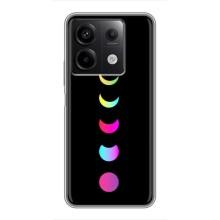 Чехол (ТПУ) с планетами на Xiaomi Redmi Note 13 (5G) – Полнолуние