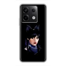 Чохли Венсдей на Xiaomi Redmi Note 13 (5G) Уенсдей (AlphaPrint) (серйозна Венздей)