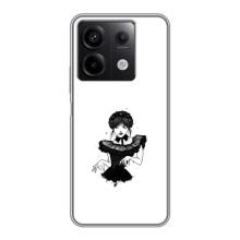 Чохли Венсдей на Xiaomi Redmi Note 13 (5G) Уенсдей (AlphaPrint) (танець Венздей)