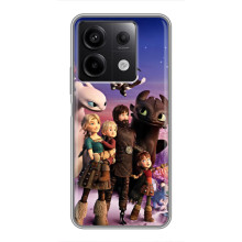 Чехол дракон Беззубик для Xiaomi Redmi Note 13 (5G) – Герои дракона