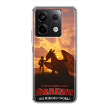 Чехол дракон Беззубик для Xiaomi Redmi Note 13 (5G) – Постер Беззубика