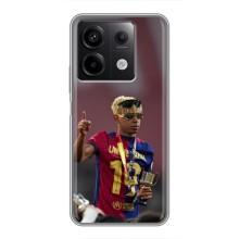 Чехол с футболистом Ламин Ямаль Xiaomi Redmi Note 13 (5G)