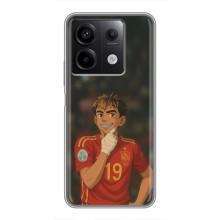 Чехол с футболистом Ламин Ямаль Xiaomi Redmi Note 13 (5G) – Ямаль аниме