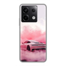 Чохол з авто Порше для Xiaomi Redmi Note 13 (5G) – Рожевий Порше