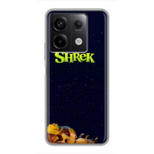 Чехол с мультфильмом Шрек на Xiaomi Redmi Note 13 (5G) – Шрек лого