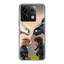 Чехол как приручить дракона на Xiaomi Redmi Note 13 (5G) – Гикавка и Астрид