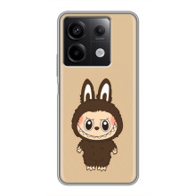Чехол с Лабубу на Xiaomi Redmi Note 13 (5G) – Коричневый Лабубу