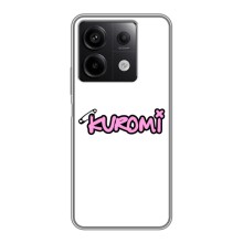 Чехол с персонажем Куроми на Xiaomi Redmi Note 13 (5G) – Лого Куроми