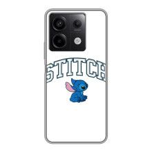 Чехол с принтом Стич на Xiaomi Redmi Note 13 (5G) (Стич лого)