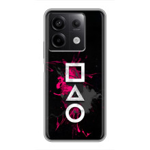 Чохол Гра в кальмара для Xiaomi Redmi Note 13 (5G) – Ранги