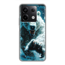 Чехол с картинкой «Хищники» для Xiaomi Redmi Note 13 (5G) – Медведь