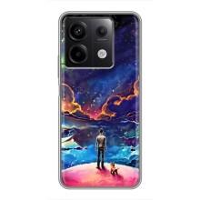 Космічні Чохли для Сяомі Редмі Нот 13 (5G) (VPrint) (Вид Галактики)