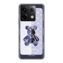 Круті Чохли Луі Віттон для Xiaomi Redmi Note 13 (5G) (AlphaPrint) (Медведик LV)