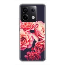 Чехлы с тематикой "ЦВЕТЫ" на Xiaomi Redmi Note 13 (5G) (Бутоны)