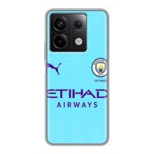 Силіконові Чохли з принтом Футбол на Xiaomi Redmi Note 13 (5G) – Man City
