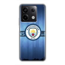 Силіконові Чохли з принтом Футбол на Xiaomi Redmi Note 13 (5G) – ManCity