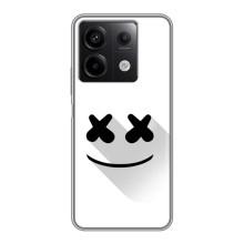 Силиконовые Чехлы (смешные стикеры) для Xiaomi Redmi Note 13 (5G) – Х-Х