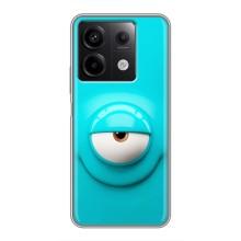 Силиконовые Чехлы (смешные стикеры) для Xiaomi Redmi Note 13 (5G) – Одноглазик
