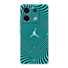 Силиконовый Чехол Nike Air Jordan на Редми Нот 13 (5G) – Jordan