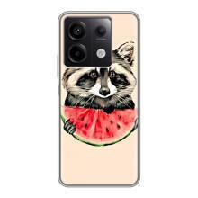 Силіконовий Чохол з Энотами  на Xiaomi Redmi Note 13 (5G) – Єнот