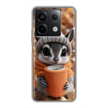 Друкований чохол 'Звірята з кавою' для Xiaomi Redmi Note 13 (5G)