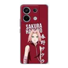 Чохли Персонажі Аніме Наруто для Xiaomi Redmi Note 13 Pro (5G) (AlphaPrint) – Аніме Сакура