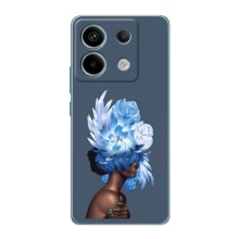 Чехлы (ART) Цветы на Xiaomi Redmi Note 13 Pro (5G) (VPrint) (Цветы на голове)