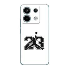 Чехлы для Xiaomi Redmi Note 13 Pro (5G) - с картинкой JORDAN (AlphaPrint) (Jordan 23)