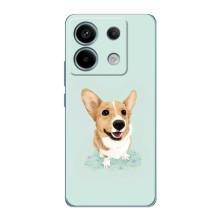Чехлы с собаками для Xiaomi Redmi Note 13 Pro (5G) (VPrint) (Корги)