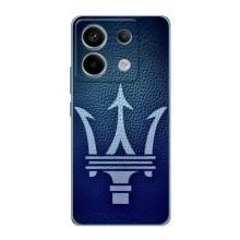 Чехлы с тематикой "Крутые машины" на Xiaomi Redmi Note 13 Pro (5G) – Лого Maserati