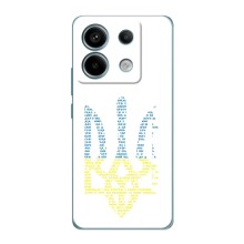 Чохли для Xiaomi Redmi Note 13 Pro (5G) Укр. Символіка (AlphaPrint) (Герб з букв)