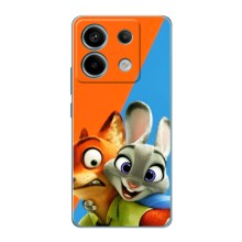 Чехлы ЗВЕРОПОЛИС для Xiaomi Redmi Note 13 Pro (5G) (Ник и Хопс)