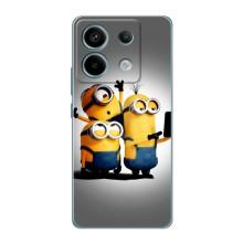 Чехол для Ребёнка на Редми Нот 13 Про (5G) (VPrint) – Три миньона