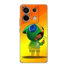 Чехол Бравл Старс для Xiaomi Redmi Note 13 Pro (5G) – LEON в кофте