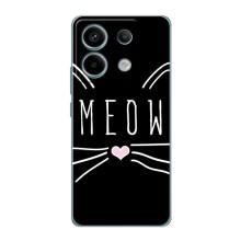 Бампер з зображенням Котиків для Редмі Нот 13 Про (5G) (КОТИК MEOW)