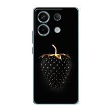 Чехол с изображением  вкусной еды для Xiaomi Redmi Note 13 Pro (5G) – Чёрная клубника