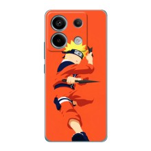 Чехлы с принтом Наруто на Xiaomi Redmi Note 13 Pro (5G) (Силуэт Наруто)