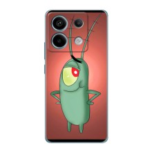 Чохол з картинкою "Одноокий Планктон" на Xiaomi Redmi Note 13 Pro (5G) (Стильний Планктон)