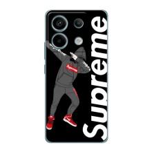 Чехол для Xiaomi Redmi Note 13 Pro (5G) с картинкой Supreme (AlphaPrint) – Деб Суприм