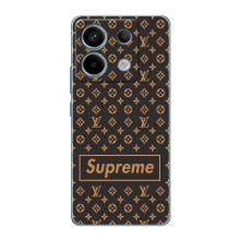 Чехол для Xiaomi Redmi Note 13 Pro (5G) с картинкой Supreme (AlphaPrint) – Supreme LV