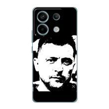 Чохол для Xiaomi Redmi Note 13 Pro (5G) (AlphaPrint - с принтом Зеленського) – Зеленский АРТ