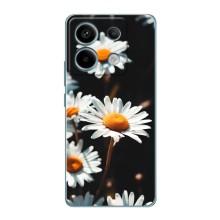 Чехол с ромашками на Xiaomi Redmi Note 13 Pro (5G) – Белые ромашки