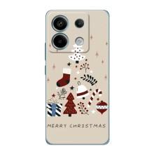 Чохол Санта Клаус для Xiaomi Redmi Note 13 Pro (5G) – Merry Christmas
