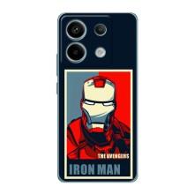 Чехол Супергерой Железный человек на Xiaomi Redmi Note 13 Pro (5G) – Art Iron man
