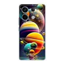 Чохол (ТПУ) з планетами на Xiaomi Redmi Note 13 Pro (5G) – Сонячна система